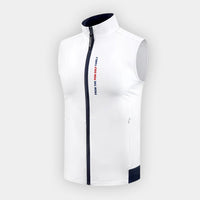 Gilet sans manche blanc golf homme