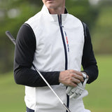 Gilet sans manche blanc golf homme 5