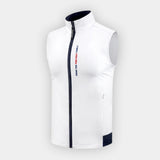 Gilet sans manche blanc golf homme