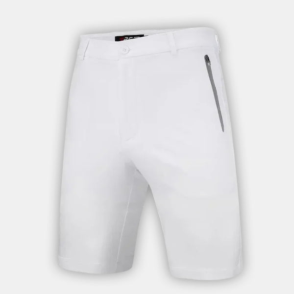 Short de golf blanc homme performance face