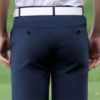Short de golf bleu marine homme Technical dos
