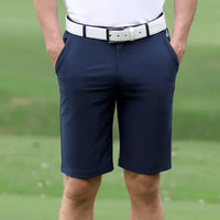Short de golf bleu marine homme Technical loin
