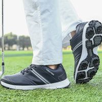 chausures de golf homme bleues riveira 4