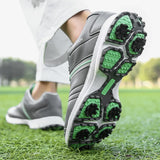 chausures de golf homme vertes 3