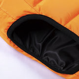 doudoune sans manches golf orange zoom manches