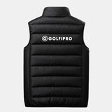 doudoune sans manches noire golf dos