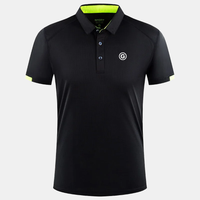 Polo de Golf Noir Homme | Golfipro