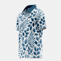 polo de golf manches courtes feuilles 34