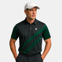 polo de golf manches courtes green homme