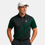 polo de golf manches courtes green homme